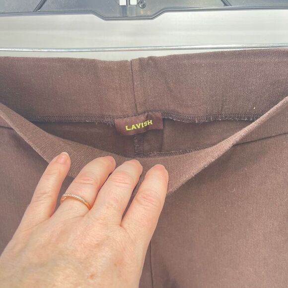 Lavish Women's Pull-on High Waist Stretchable Skinny Pants medium crinkle - Picture 3 of 8